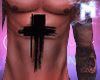 Belly Tattoo Cross