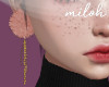 [M]Fur pierced-pink