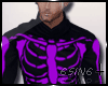 S N SkeletonTop Purple
