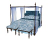 blue lace bed