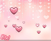 Floating Pink Hearts