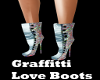 Graffitti Love Boots