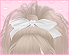 💗 Hair Bow White