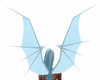 Blue Bat Wings