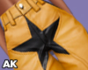 Leather Yellow Star RL