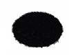 *CS* black fluffy rug