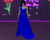 BLUEBERRY EVENING GOWN