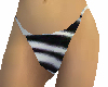 zebra-Bikini bottom