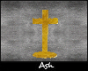 Ash. Church altarcross