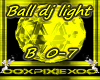 yellow ball dj light