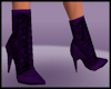 Victorian Purple Boots