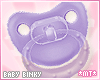 *MT* Baby Binky Purple