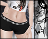 SG Black Shorts & Belt