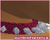 Magenta Spiked Collar