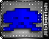 [JJ] SpaceInvader Blue