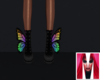 Rainbow Butterfly Boots