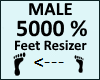 Feet Scaler 5000% Male