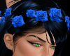 BLUE HAIR FLOWERS