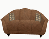 brown tulip couch
