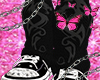 Socks dragon black *