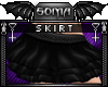 `x: Rave: Skirt Black