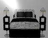 Black and White Bed