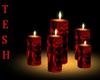 T- Vampire Silk Candles