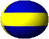 Sweden spinning globe