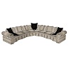 Gray and Lace Couch