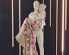 :3 Statue Couple Embrace