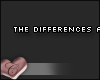 C. Differences.