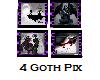 Four Goth Pixs