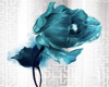 Turquoise Rose Canvas