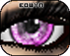 *E* purple doll eyes [F]