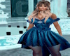 snow queen blue