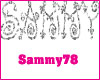 Sammy Glitter Sticker
