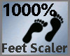 Feet Scaler 1000% M A
