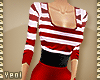 [Y] red stripe dress