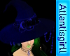 Blue Velvet Witch Hat