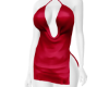 Red Satin dress
