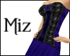 Miz Goth Dress Blue