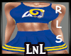 Rams cheerleader RLS