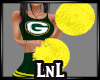 Packers pompoms