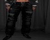 S~Blk Ripped Denims M