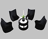 Pillow Chairs &Table Set