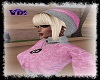 Pink velvet Short W Hat