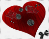 [OB] Heart shaped rug