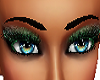 !Green Lashes