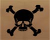 Skull Pirate back tatoo