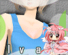 An! Fox Bluo kawaii top